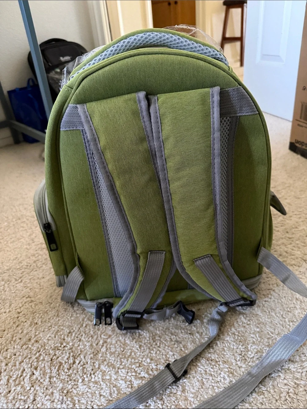 Amazon Green Bubble Pet Carrier Backpack with Clear Dome